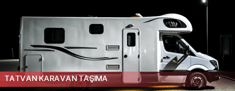 Tatvan İlçemi Karavan Taşıma